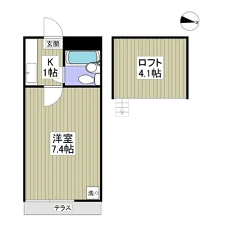 ルピナス【1階】の間取り