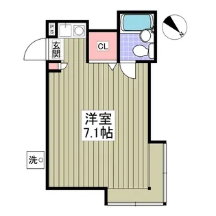 レオハイツ【205号室】の間取り