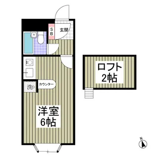 ベルピア久喜第4-3【1階】の間取り