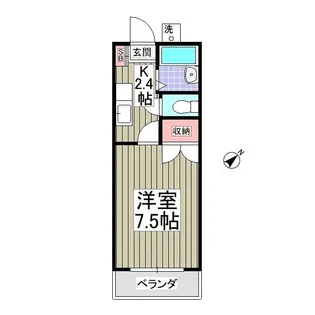 メゾン・ド・エイミー【102号室】の間取り