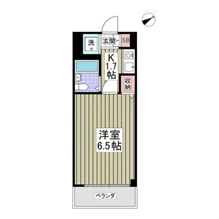 シティコスモ小仲台【3階】の間取り