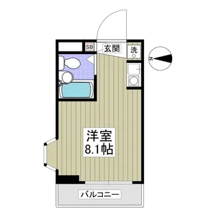 ワークス志津【4階】の間取り