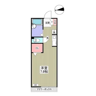 ボナール関【1階】の間取り