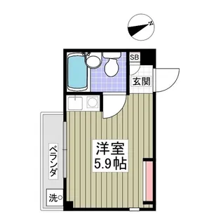 Villa石神井【2階】の間取り