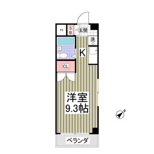 アネックス和総【213号室】の間取り