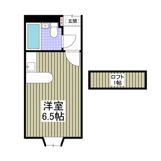ベルピア常盤平第11-3【1階】の間取り