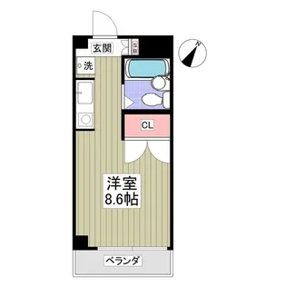 アネックス和総【403号室】の間取り