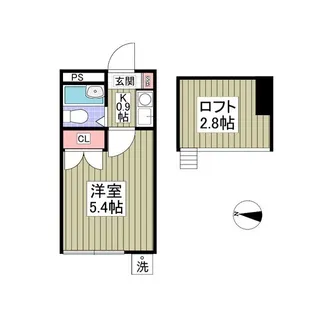 テラス大成【1階】の間取り