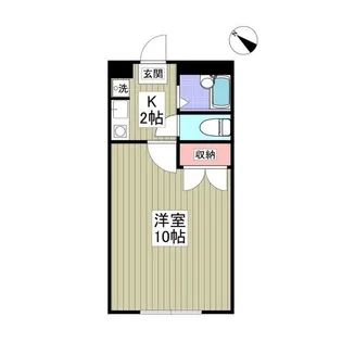 アークA【1階】の間取り