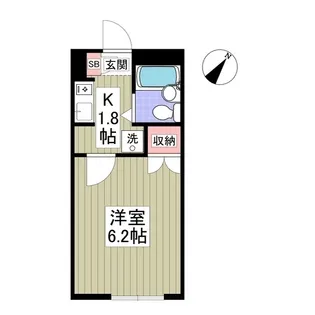 メゾンワコー【1階】の間取り