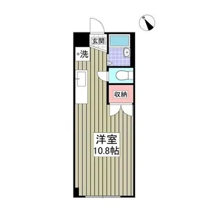 サンオールマンション【106号室】の間取り