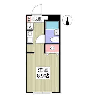 草加TSハウス【1階】の間取り