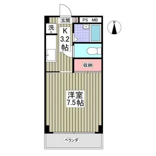 Meson Frits【2階】の間取り