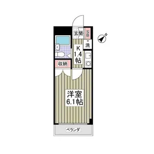 ブランジュール【2階】の間取り