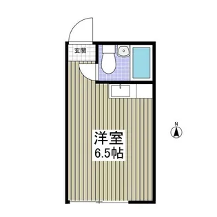 メゾンホワイト【206号室】の間取り