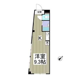 白石ビル【3階】の間取り
