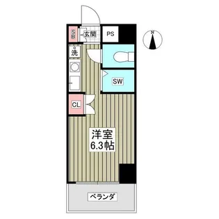 グランヒル松戸【5階】の間取り