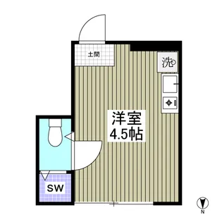 サークルハウス舎人弐番館【1階】の間取り