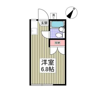 TKハウス【103号室】の間取り