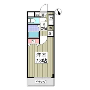 エトワールチヒロ【1階】の間取り