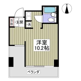 エビデンス【7階】の間取り