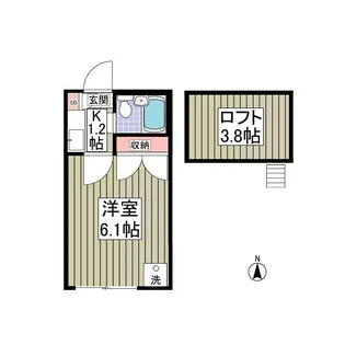 ビオラ【1階】の間取り