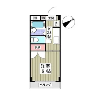 Meson Starck【1階】の間取り