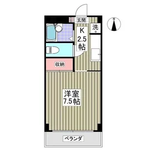 Meson Frits【1階】の間取り