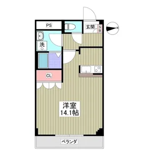 フロントヴィレッジ【1階】の間取り