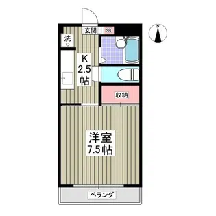 Meson Frits【1階】の間取り