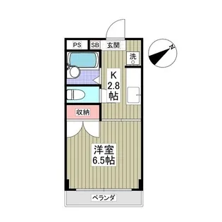 Meson Starck【307号室】の間取り