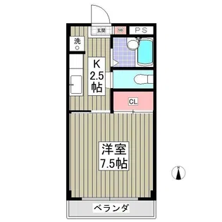 Meson Frits【4階】の間取り