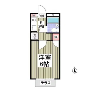 アリス太田第9【1階】の間取り