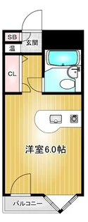 愛知県名古屋市昭和区川名本町4丁目【アパート】の間取り