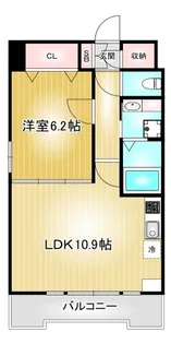 ケイズマンション泉【4階】の間取り
