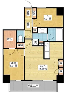 Kamiya Bldg東桜【8階】の間取り
