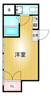 第73プロスパービル【3階】の間取り