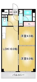 メゾン・エトワール【4階】の間取り