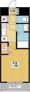 メイクスデザイン鶴舞【8階】の間取り