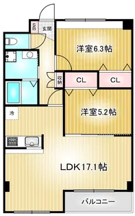 RJB Place(アールジェイピープレイス)【4階】の間取り