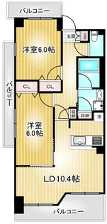ヴィラエーデル大須【5階】の間取り