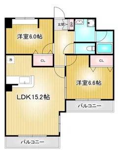 S-FORT西郊通(旧ルミエール西郊通)【3階】の間取り
