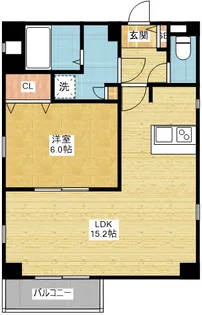 グランレーヴ大須観音【3階】の間取り