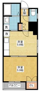 ガーディアン千代田【5階】の間取り