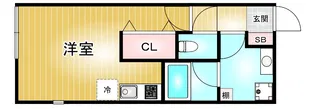Branche千代田【2階】の間取り