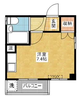 千代田ヒルズ【4階】の間取り