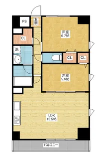 アルクス金山【11階】の間取り