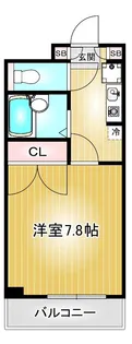 シャンポール大須【7階】の間取り