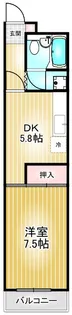 パークサイドメゾン伏見【4階】の間取り