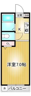 富士レイホービル第5【4階】の間取り